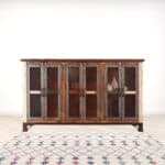 Distressed Solid Wood Credenza With Rustic Finish and Storage 7 Distressed Solid Wood Credenza With Rustic Finish and Storage
