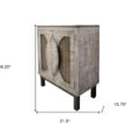 Distressed White Wood Buffet Table with Shelves and Storage 10 Distressed White Wood Buffet Table with Shelves and Storage