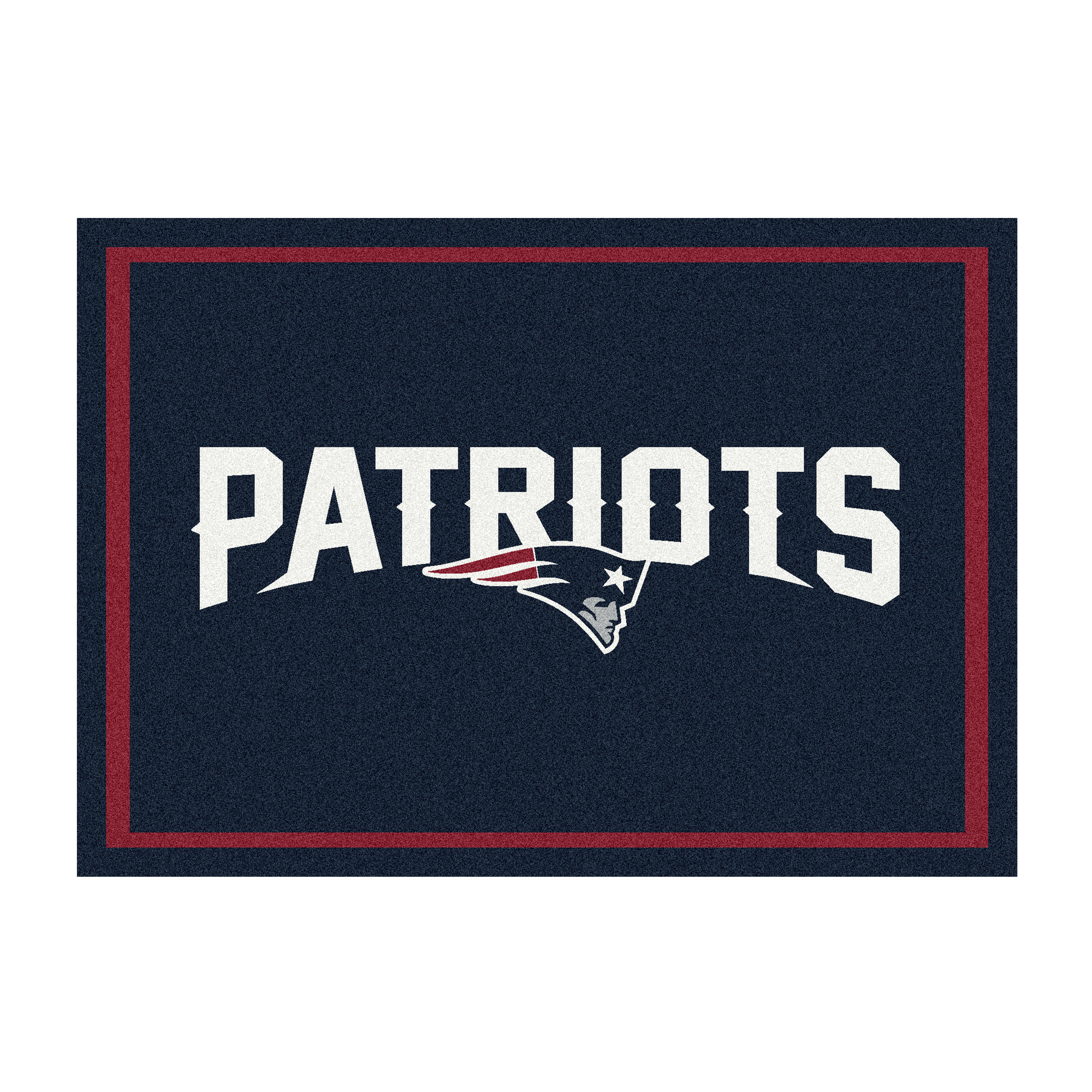 new england patriots 8x11 officially licensed nfl spirit area rug