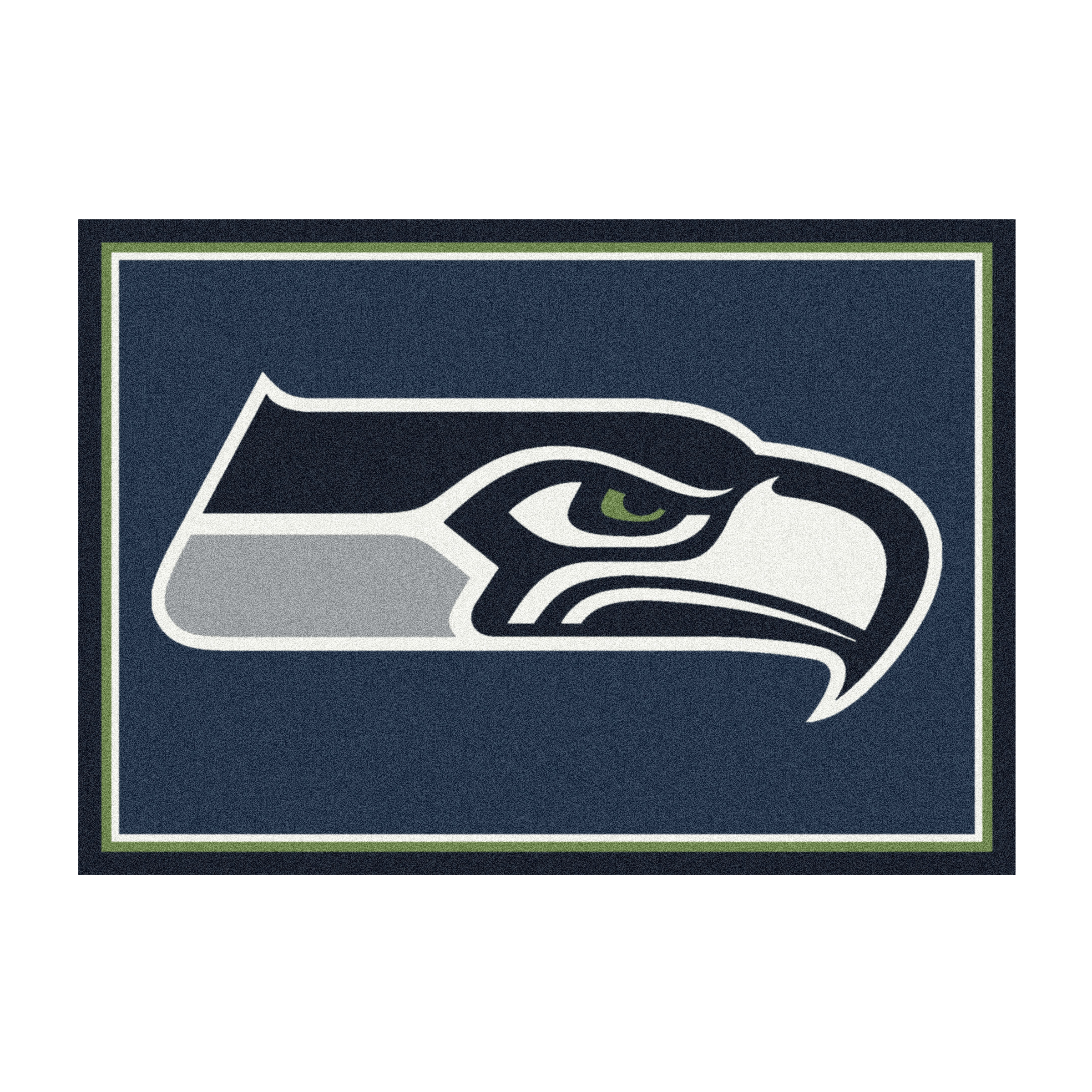 seattle seahawks 8x11 spirit area rug officially licensed nfl