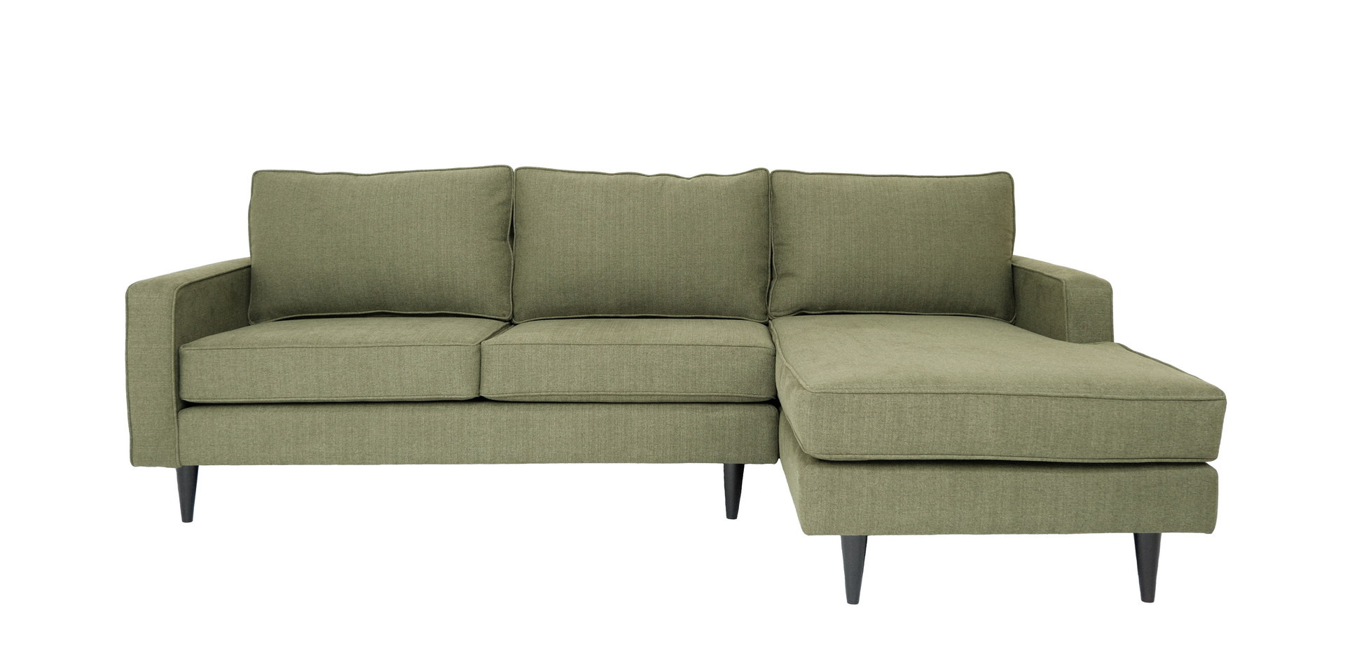 37-Inch Dark Green L Shaped Two Piece Sectional Sofa 1 37-Inch Dark Green L Shaped Two Piece Sectional Sofa