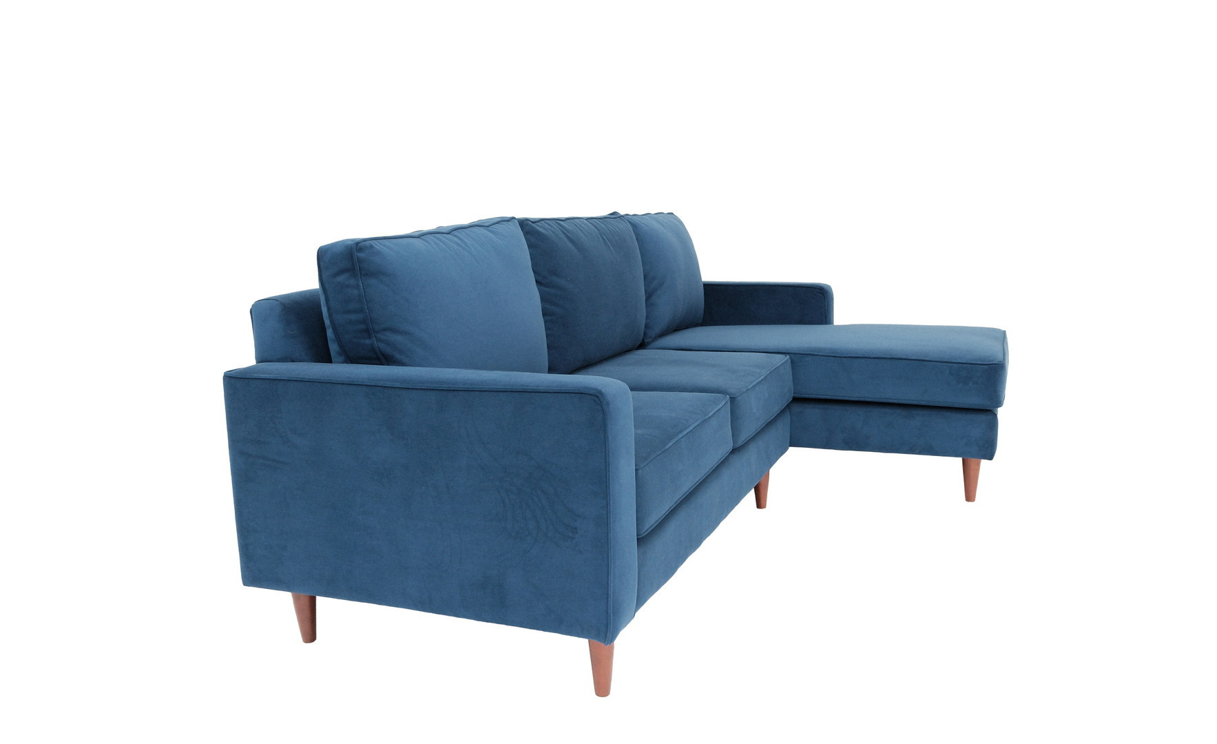108 Inch Navy Blue L Shaped Corner Sectional Sofa 3 108 Inch Navy Blue L Shaped Corner Sectional Sofa - Image 3