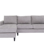 115 Inch Gray L Shaped Two Piece Corner Sectional Sofa 6 115 Inch Gray L Shaped Two Piece Corner Sectional Sofa