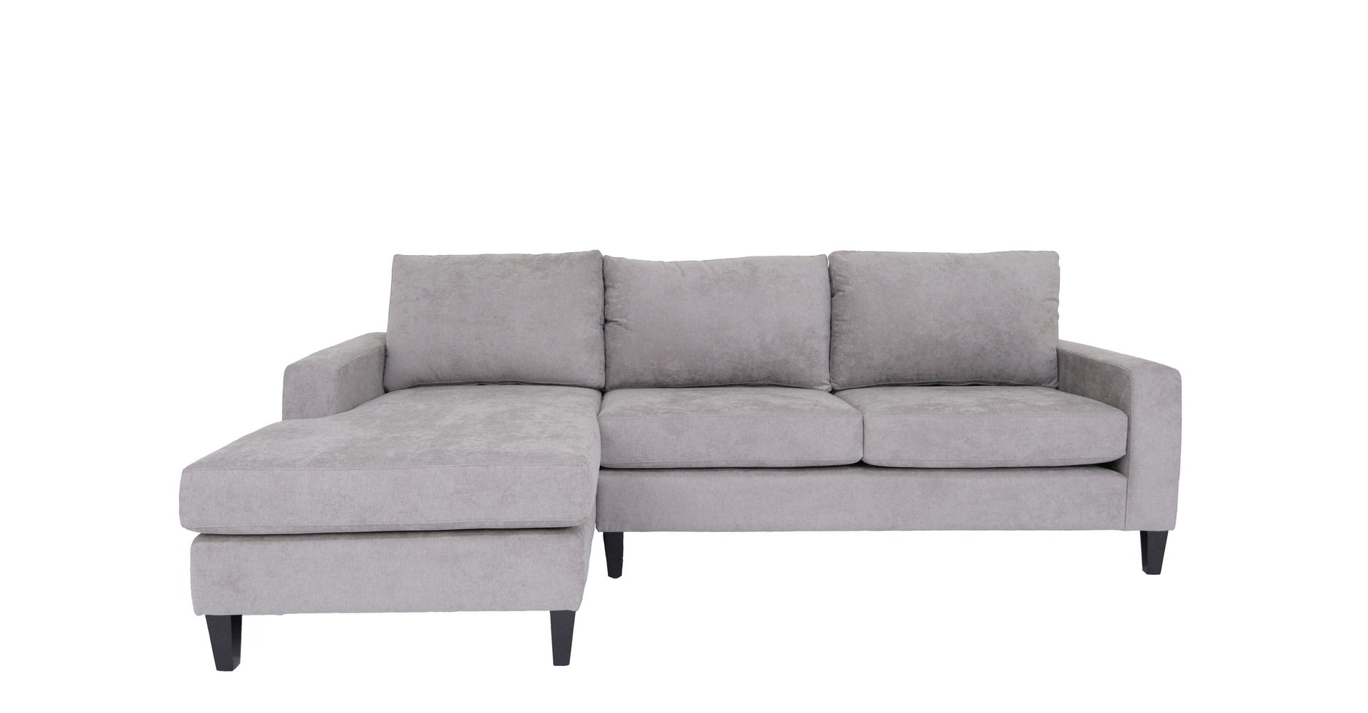 115 Inch Gray L Shaped Two Piece Corner Sectional Sofa 1 115 Inch Gray L Shaped Two Piece Corner Sectional Sofa