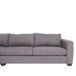 120 Inch Gray L Shaped Corner Sectional with Wood Legs 9 120 Inch Gray L Shaped Corner Sectional with Wood Legs