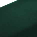 48" Modern Hunter Green Velvet Bench with Gold Base 18 48" Modern Hunter Green Velvet Bench with Gold Base