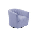 31 Inch Lilac Velvet Tufted Swivel Barrel Accent Chair 8 31 Inch Lilac Velvet Tufted Swivel Barrel Accent Chair