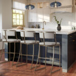 30 Inch Beige and Brass Steel Low Back Bar Stool 18 30 Inch Beige and Brass Steel Low Back Bar Stool