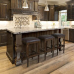 31 Inch Brown Wood Backless Bar Height Stool With Footrest 13 31 Inch Brown Wood Backless Bar Height Stool With Footrest