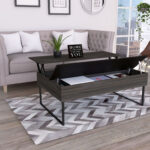 49-Inch Espresso and Black Lift Top Coffee Table 13 49-Inch Espresso and Black Lift Top Coffee Table