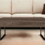41 Inch Brown and Black Lift Top Coffee Table 10 41 Inch Brown and Black Lift Top Coffee Table