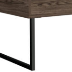 41 Inch Brown and Black Lift Top Coffee Table 13 41 Inch Brown and Black Lift Top Coffee Table