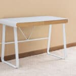 White Writing Desk with Drawers and Modern Rectangular Design 10 White Writing Desk with Drawers and Modern Rectangular Design