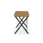 Natural and Black Writing Desk with Drawer for Home Offices 10 Natural and Black Writing Desk with Drawer for Home Offices
