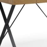 Natural and Black Writing Desk with Drawer for Home Offices 12 Natural and Black Writing Desk with Drawer for Home Offices