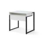 White and Black Writing Desk with Rectangular Modern Design 32 8 White and Black Writing Desk with Rectangular Modern Design 32