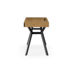 Natural and Black Writing Desk With Three Drawers 43 Inches 11 Natural and Black Writing Desk With Three Drawers 43 Inches
