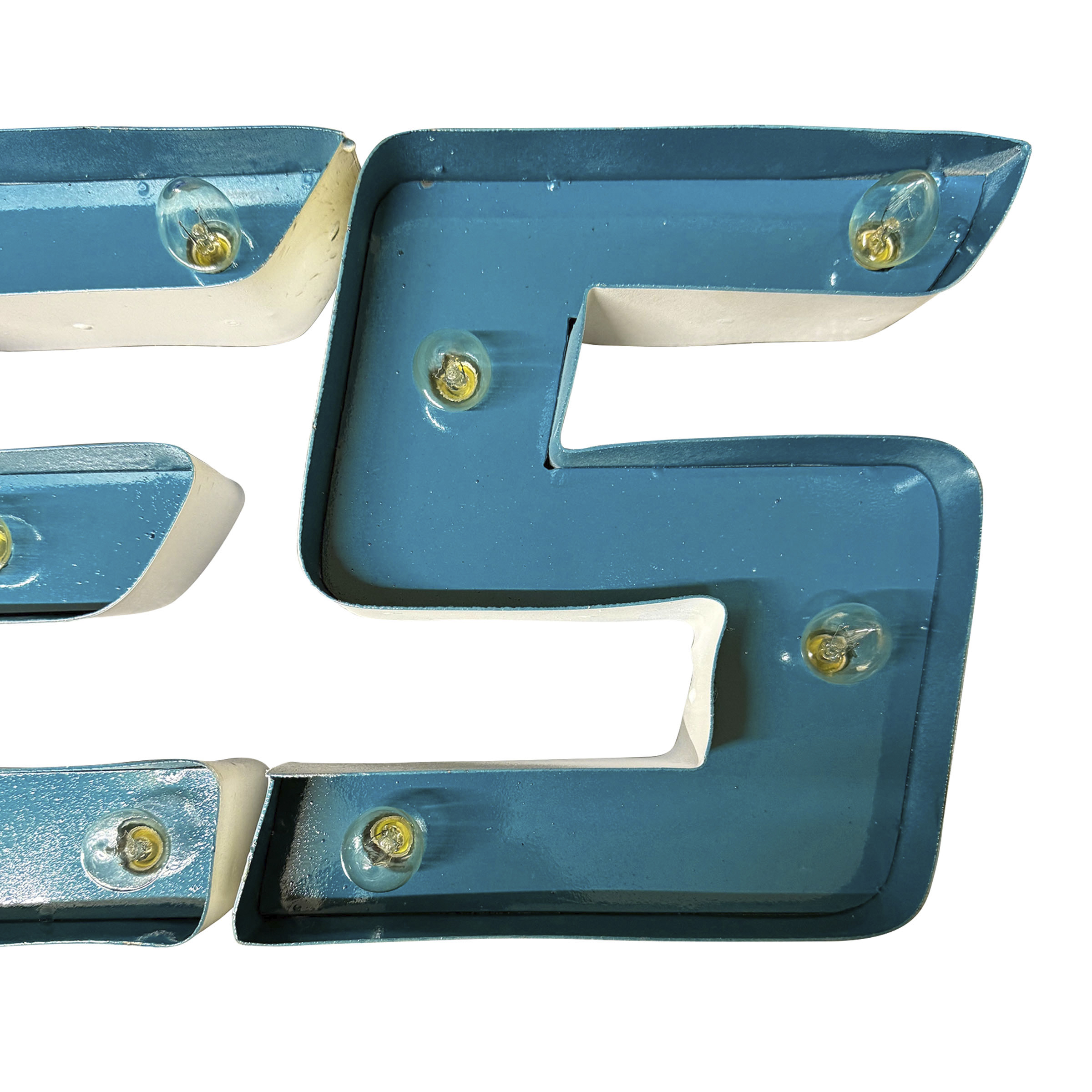 philadelphia eagles lighted recycled metal wordmark logo sign
