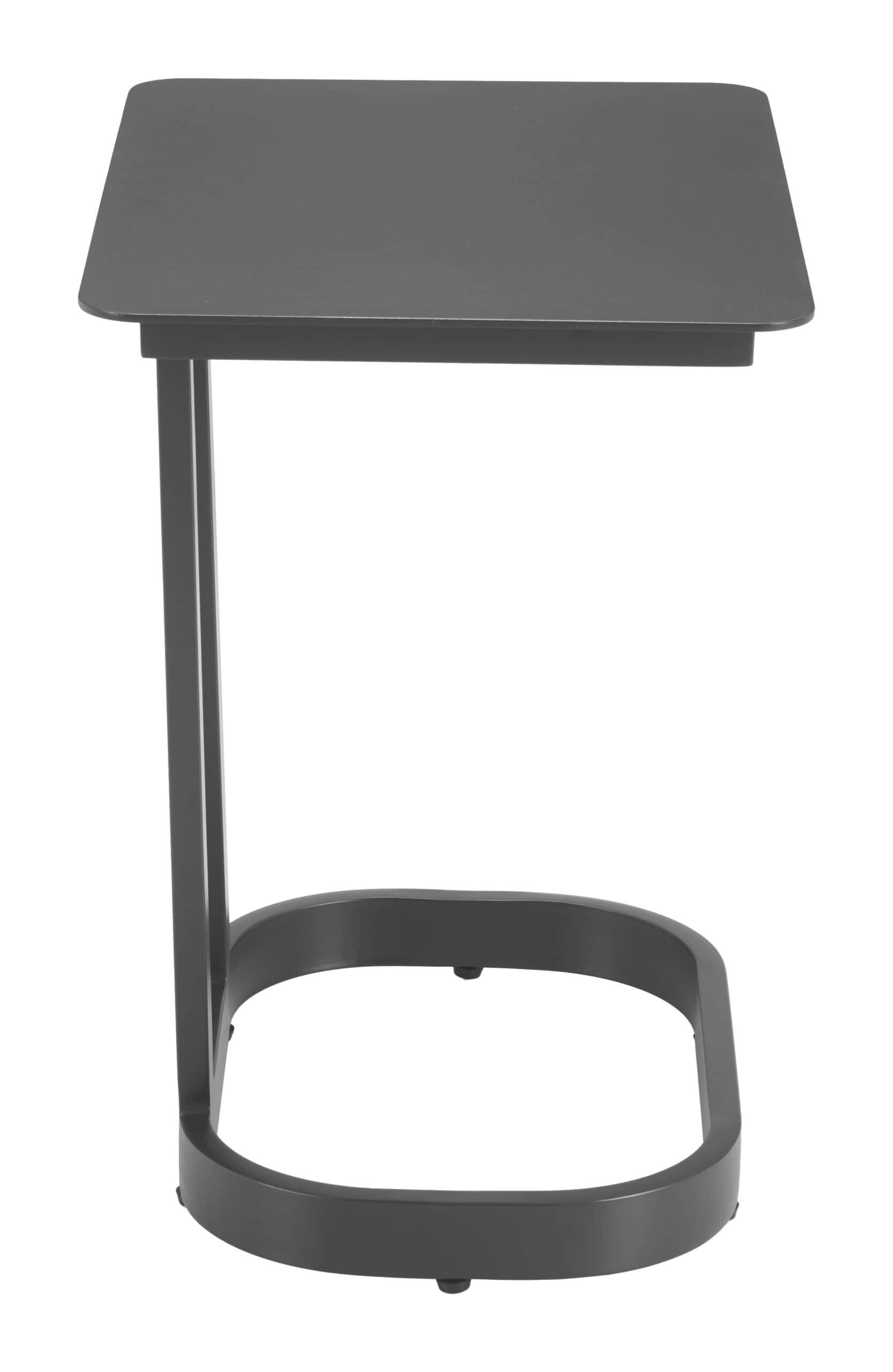 Modern Black Aluminum End Table with Sleek, Urban Style 10 Modern Black Aluminum End Table with Sleek, Urban Style