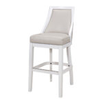 31-Inch Gray and White Modern Swivel Bar Stool 12 31-Inch Gray and White Modern Swivel Bar Stool