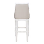 31-Inch Gray and White Modern Swivel Bar Stool 13 31-Inch Gray and White Modern Swivel Bar Stool