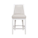 26 Inch Gray and White Swivel Counter Height Bar Stool 9 26 Inch Gray and White Swivel Counter Height Bar Stool