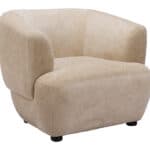Velvet Accent Chair with Birch Legs and Armrest Support 12 Velvet Accent Chair with Birch Legs and Armrest Support