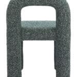 Shearling Style Dining Chair with Wood Frame Snowy Green (Set of 2) 15 Shearling Style Dining Chair with Wood Frame Snowy Green (Set of 2)