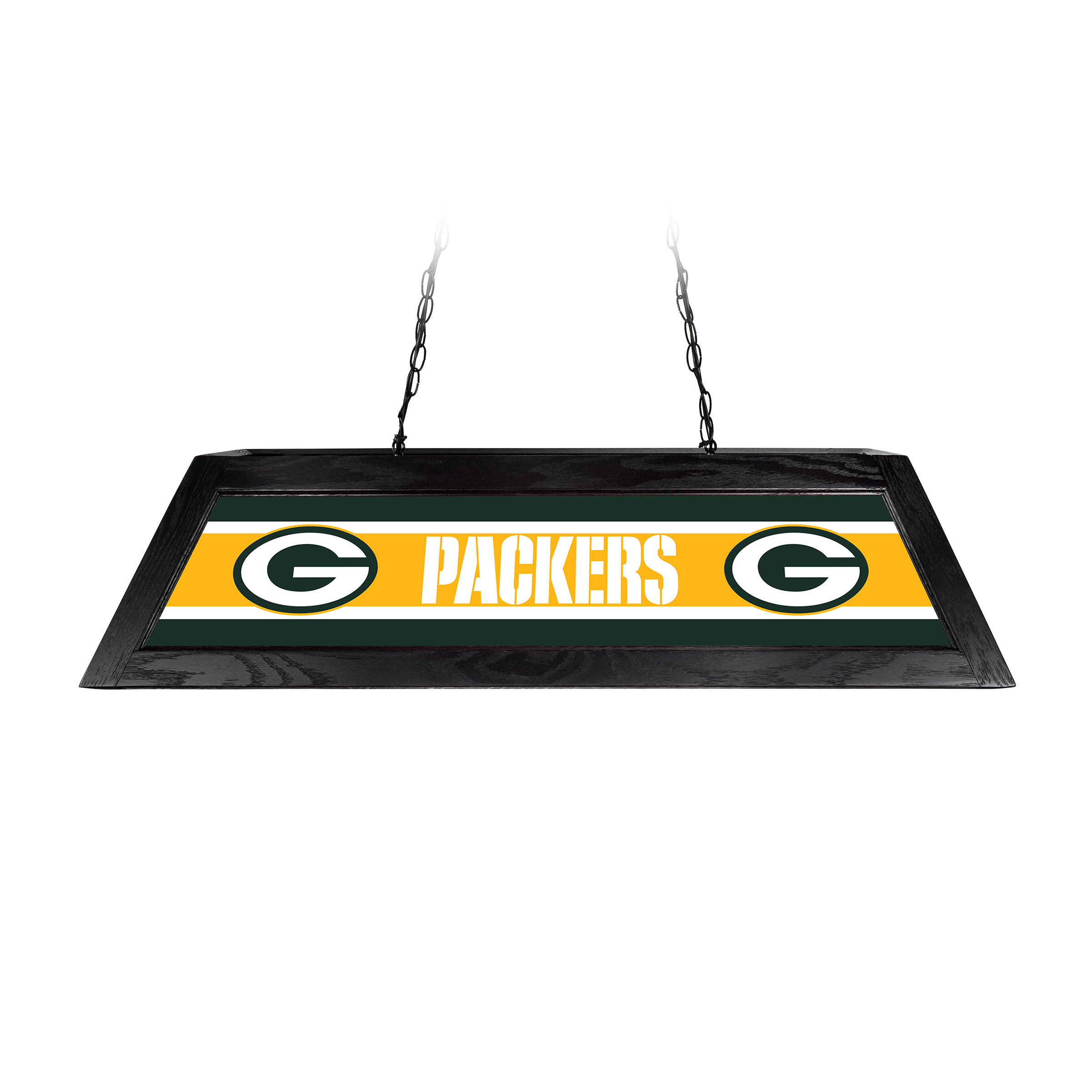 green bay packers 42 inch acrylic billiard lamp