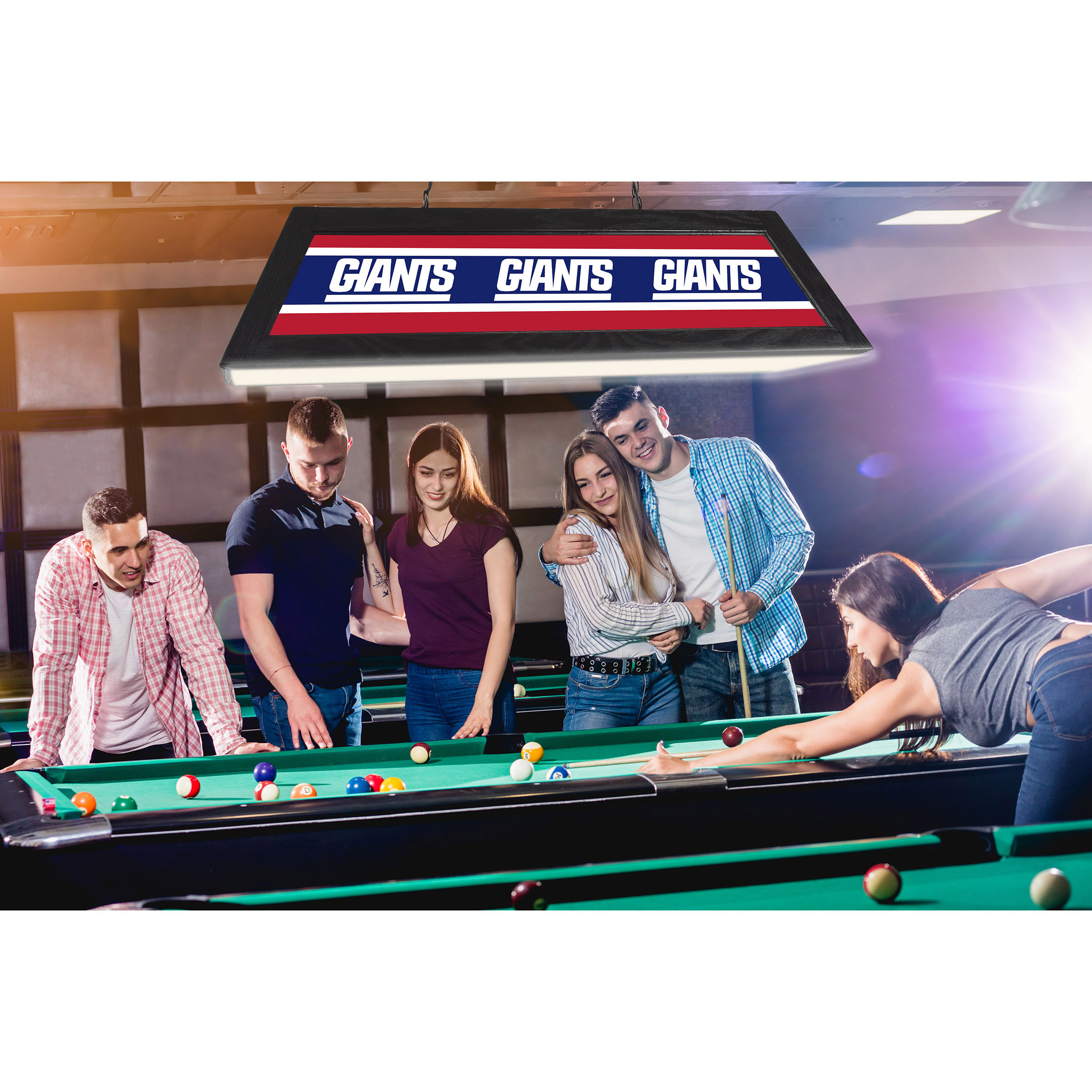 new york giants 42 inch acrylic billiard lamp