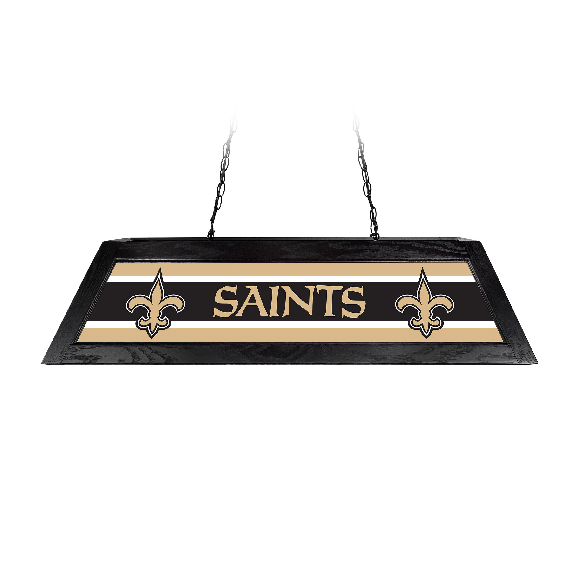 new orleans saints 42 inch acrylic billiard lamp