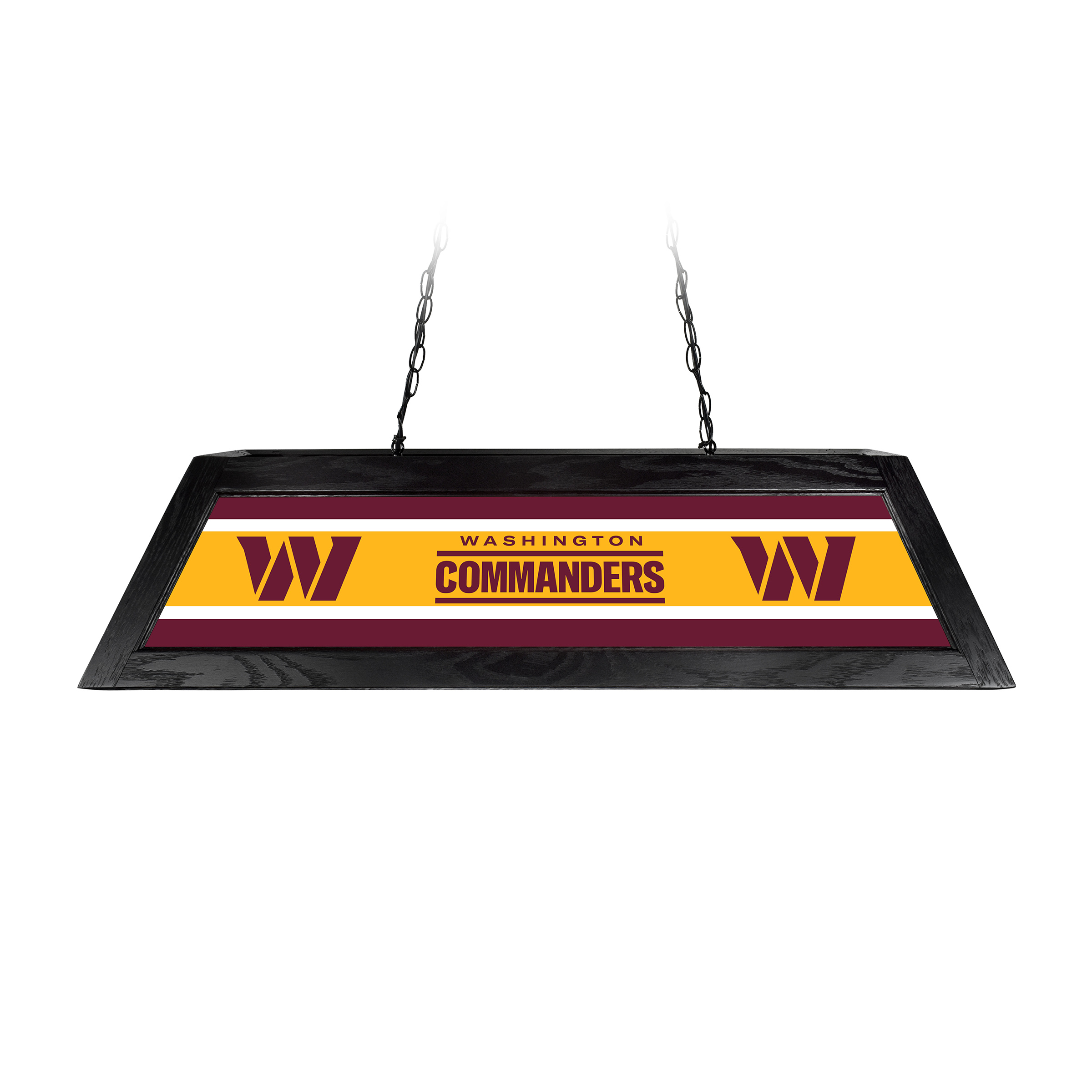 washington commanders 42 inch acrylic nfl billiard lamp