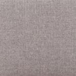 Plush Gray Ottoman with Rubberwood Legs and Water-Resistant Fabric 10 Plush Gray Ottoman with Rubberwood Legs and Water-Resistant Fabric