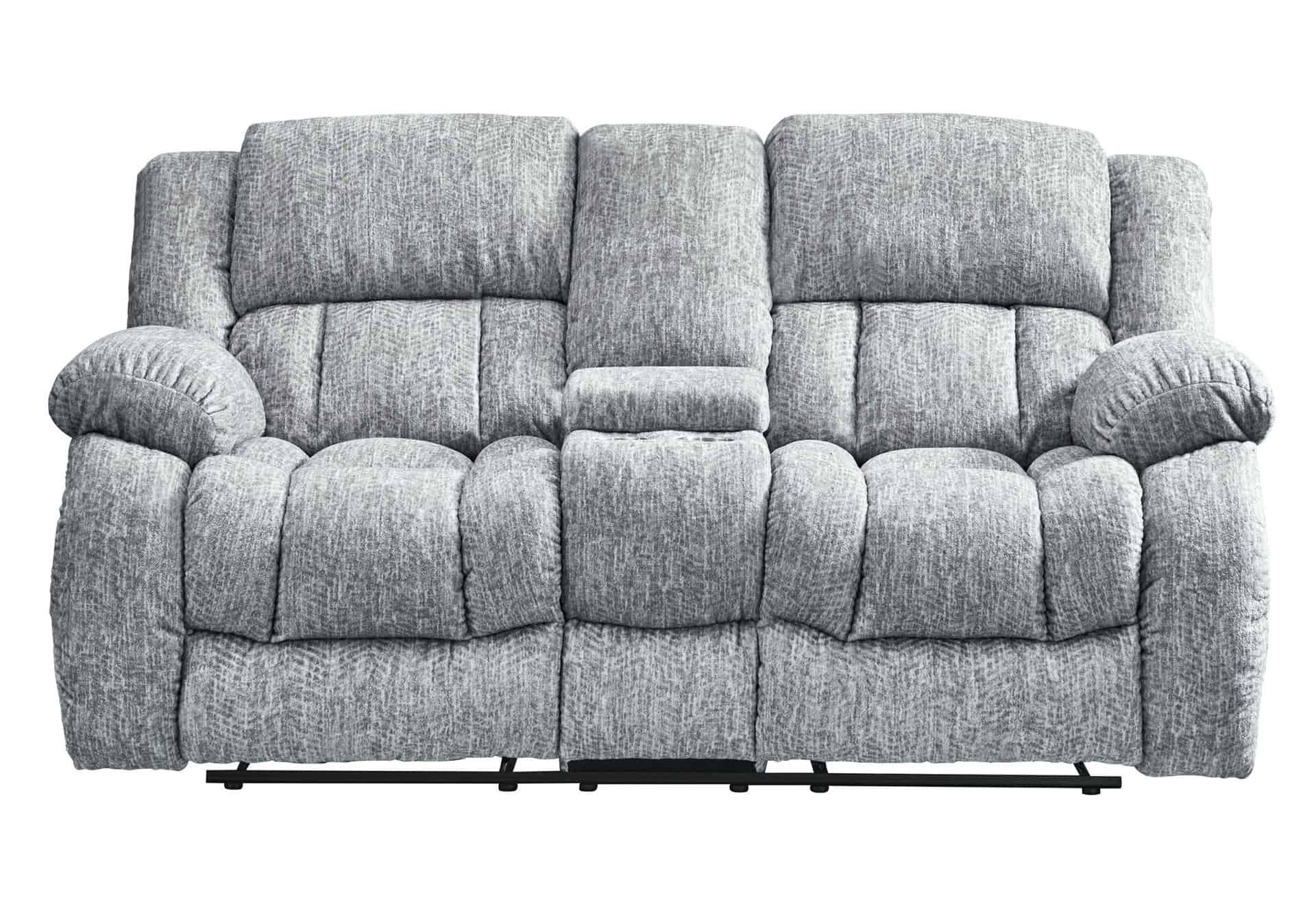 Light Gray Manual Reclining Loveseat With Storage and Cup Holders 11 Light Gray Manual Reclining Loveseat With Storage and Cup Holders