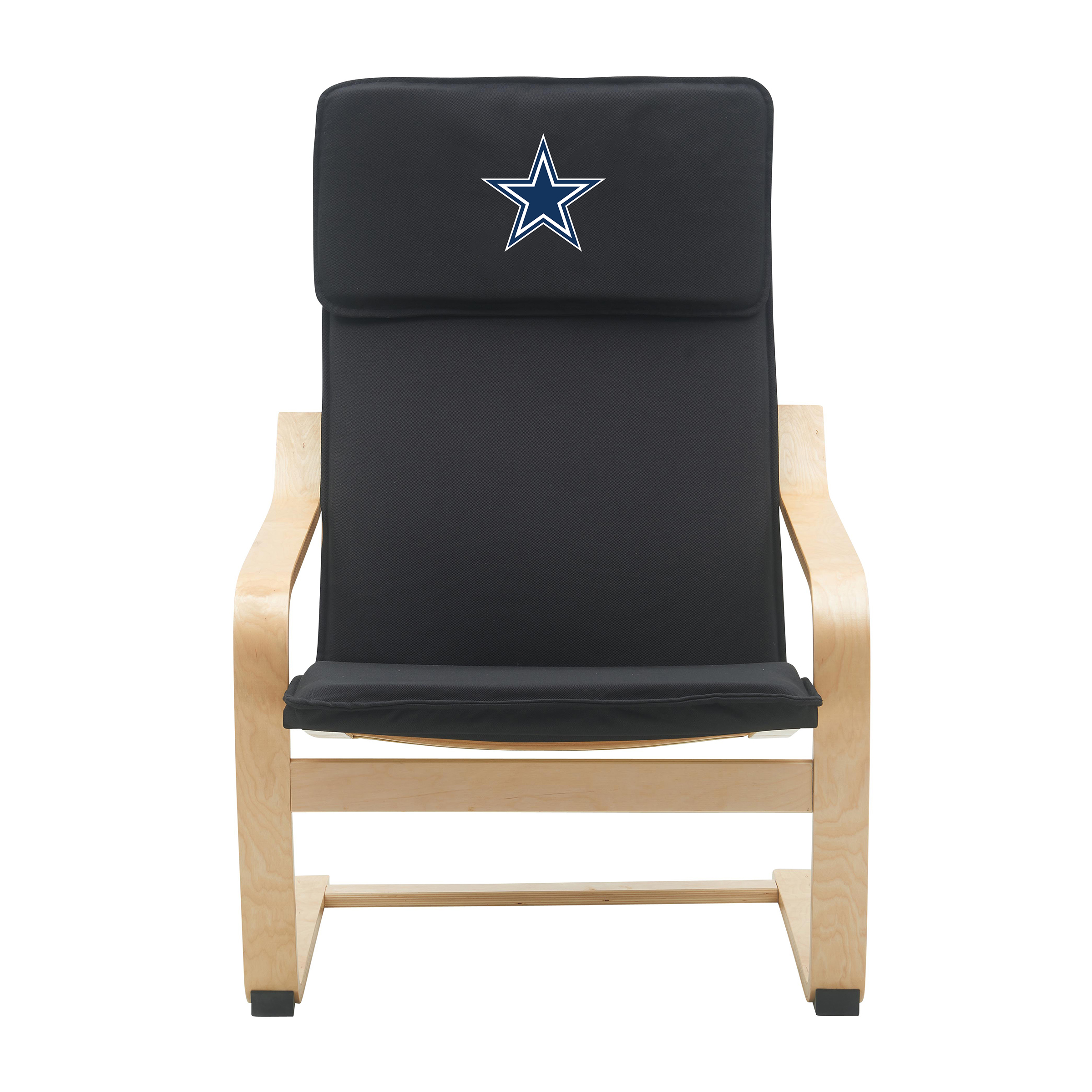 dallas cowboys embroidered accent chair nfl licensed