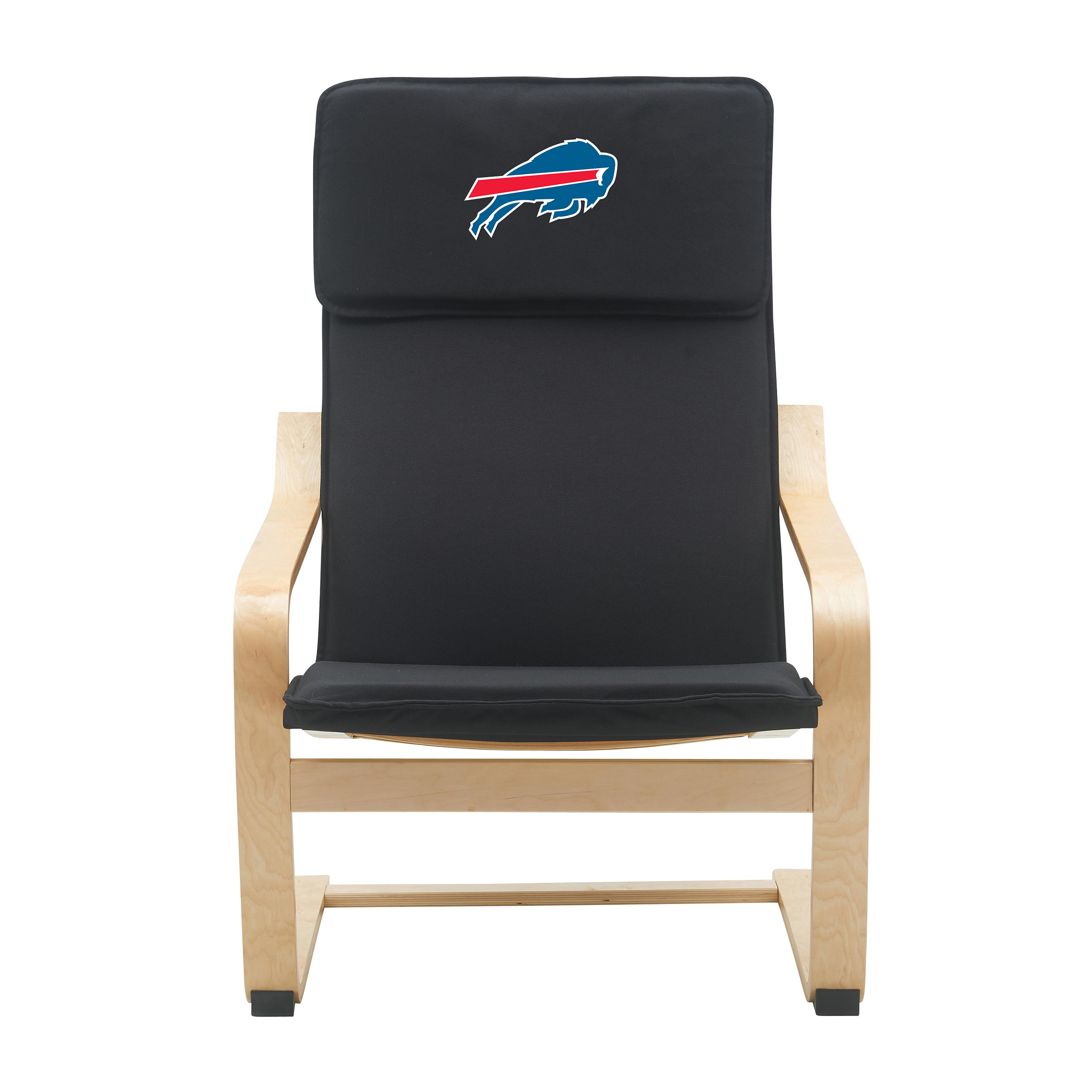 buffalo bills embroidered birch bentwood accent chair