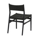Oak Oval Dining Table with Four Chairs, Modern Style