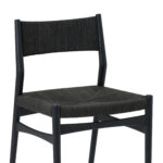 Oak Round Dining Set with Four Chairs, Modern Style