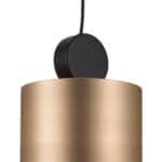 Gold and Black Modern LED Ceiling Lamp with Adjustable Cord