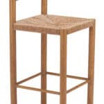 Outdoor Faux Wood Aluminum Barstools Weather Resistant (Set of 2) 12 Outdoor Faux Wood Aluminum Barstools Weather Resistant (Set of 2)
