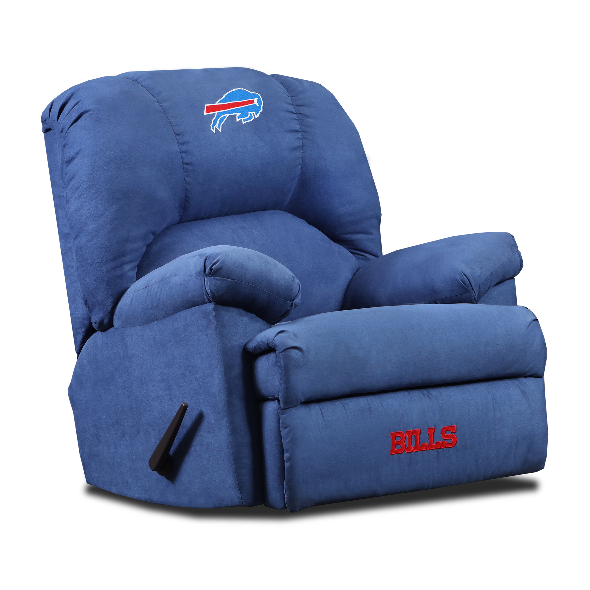 buffalo bills embroidered microfiber gm rocker recliner