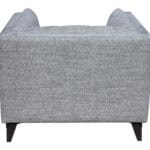 Modern Armchair with Steel Legs and Armrest Support 14 Modern Armchair with Steel Legs and Armrest Support