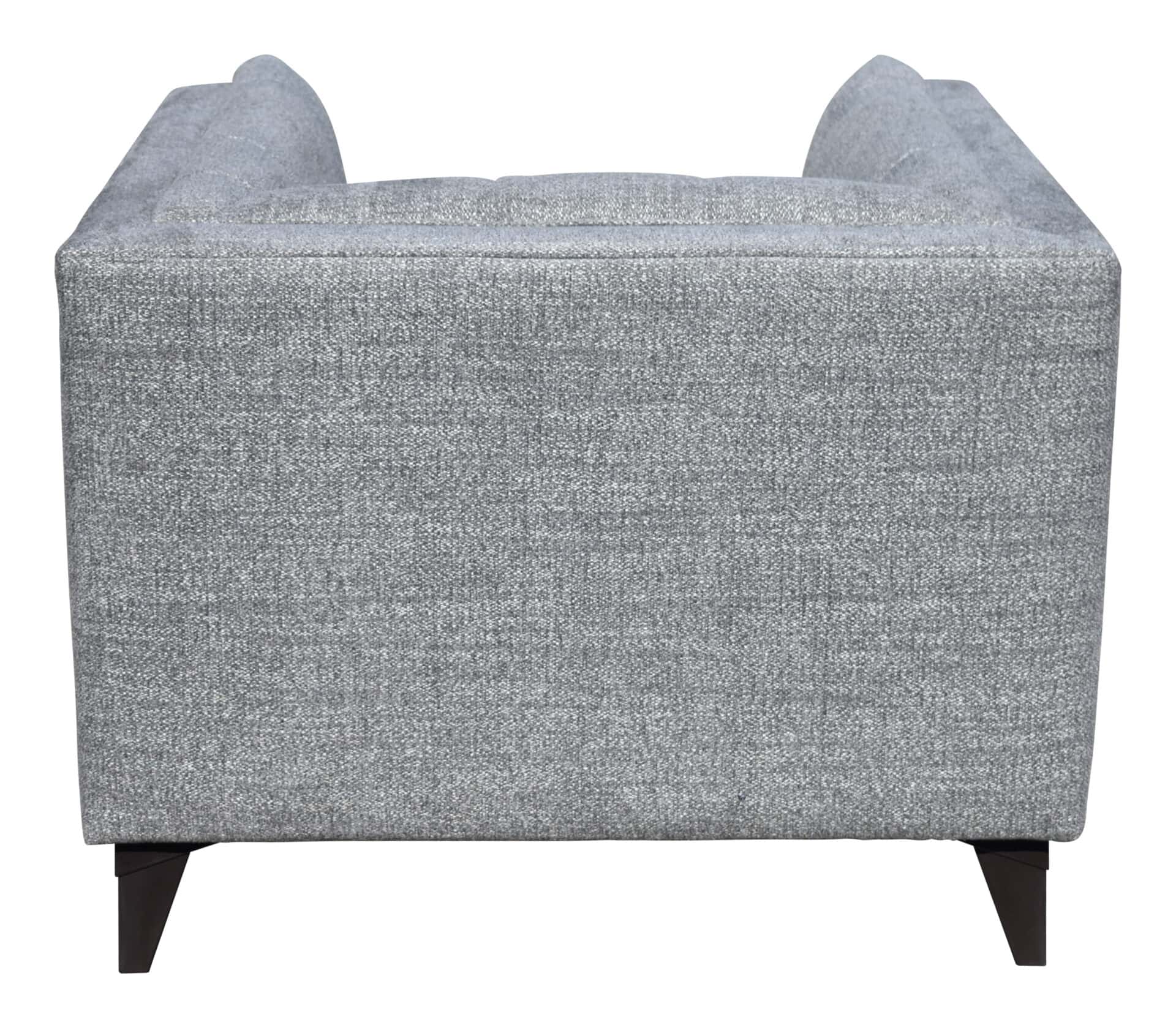 Modern Armchair with Steel Legs and Armrest Support 6 Modern Armchair with Steel Legs and Armrest Support - Image 6