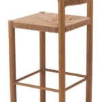 Outdoor Faux Wood Aluminum Barstools Weather Resistant (Set of 2) 16 Outdoor Faux Wood Aluminum Barstools Weather Resistant (Set of 2)