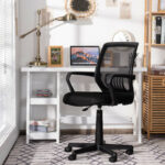 Ergonomic Mid-Back Mesh Office Chair with Lumbar Support