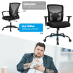 Big and Tall Ergonomic Mesh Office Chair 400LBS Capacity
