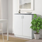 Modern Storage Sideboard Cabinet with Shelves and Doors