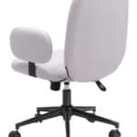 Adjustable Beige Office Chair with Swivel Base and Armrests 17 Adjustable Beige Office Chair with Swivel Base and Armrests
