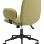 Olive Green Adjustable Office Chair with Polyester Cushions and Arms 17 Olive Green Adjustable Office Chair with Polyester Cushions and Arms
