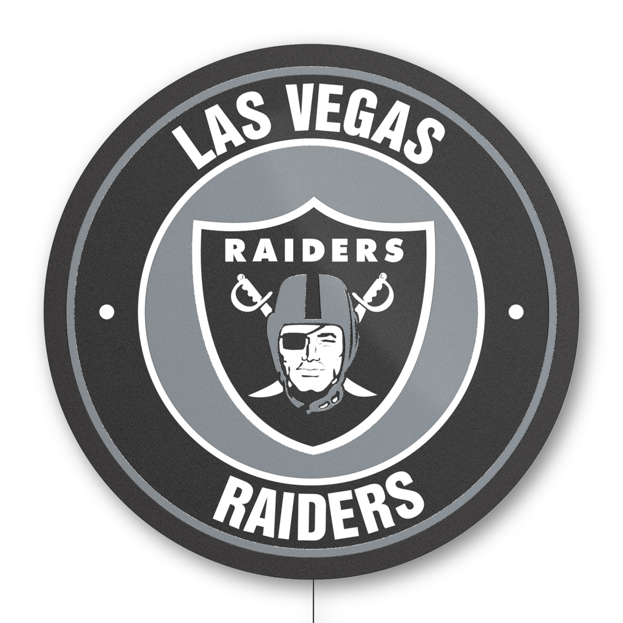 las vegas raiders led establish date lighted sign
